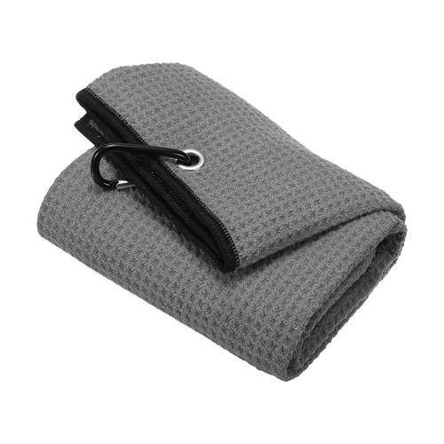 Patikil 50 X 40 Cm Asciugamano Golf Tri-Fold Microfibra Modello Cialda Asciugamano Ab_ - Foto 1 di 6