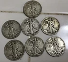 1934-1947 90% Silver Walking Liberty Half Dollar Coins 13Coins 1934-1938