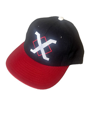 Vintage Hypnotic X 90's HYP Spiral Black Red Snapback Hat Cap Adjustable