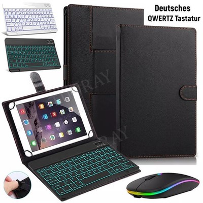 QWERTZ Beleuchtet Tastatur Hülle Für Doogee E3 U11/U10 Pro/T20/T20S/T30 Pro/T30S