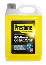 Prestone Screenwash Concentrate 5L Screen Wash For Cars - Winter High Performa 3.32 per litre