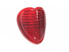 Rotes Glas für Rückleuchte Herzchenleuchte VW Käfer 1952-54