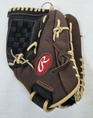 Rawlings RBG36BC Baseball Glove 12 1/2 Inch All Leather Shell ZeroShock NWOT - B