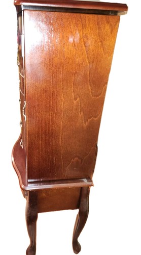 Vintage-Style Wooden Jewelry Armoire with Storage LOCAL Only - Picture 5 of 5