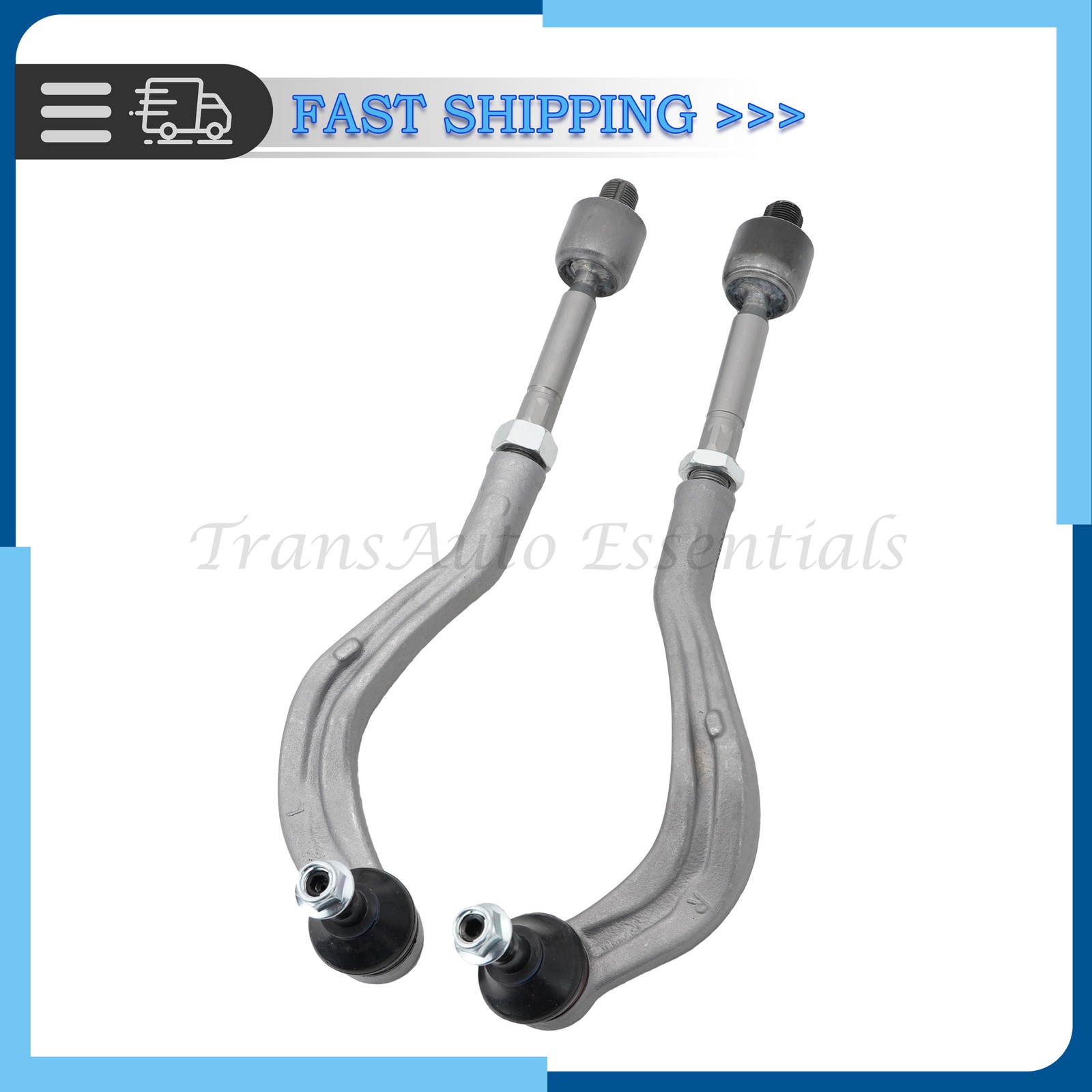 4PCS 673004614 673004615 LH & RH Inner+Outer Tie Rod End For Maserati Levante