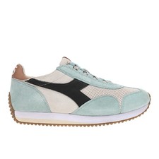 Diadora Equipe Gamuza Lavado a Piedra Con Cordones Para Hombres Beige Tenis Zapatos Informales 181235