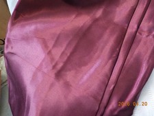 Burgundy shiny table cloth cover 70" x 77"