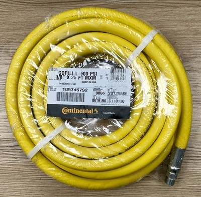 NEW! Continental ContiTech GORILLA Premium Air Hose | 3/8  | 25 Ft. | 500 PSI