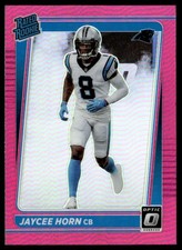 2021 Donruss Optic Pink Jaycee Horn Rookie Carolina Panthers #243