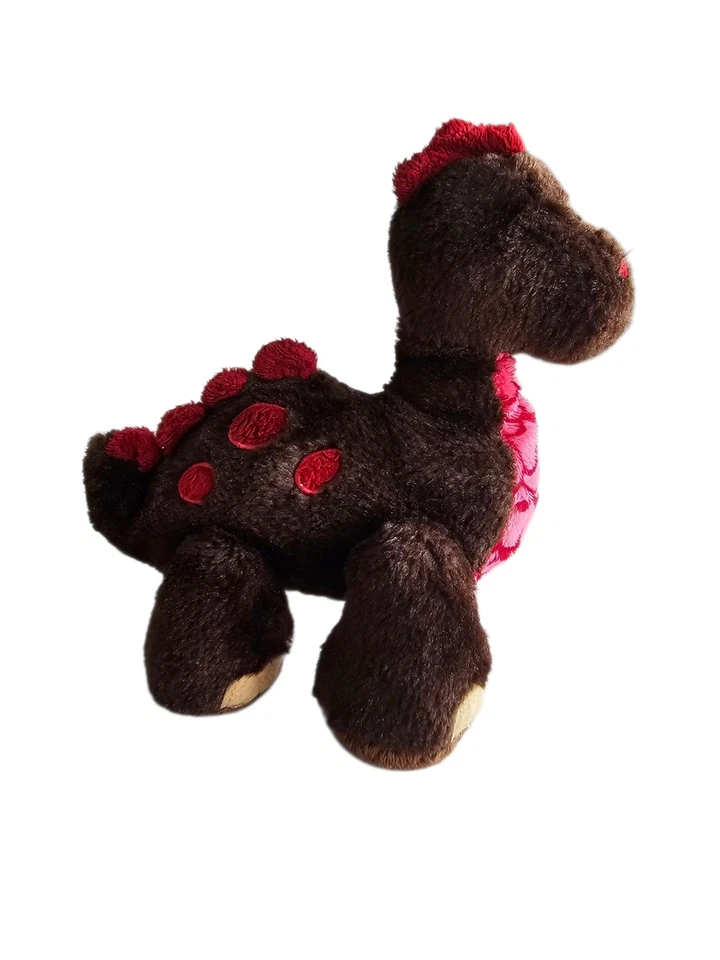 Ganz Webkinz HM338 Cocoa Dinosaur Plush Stuffed Animal Brown No Code - Image 3 of 3