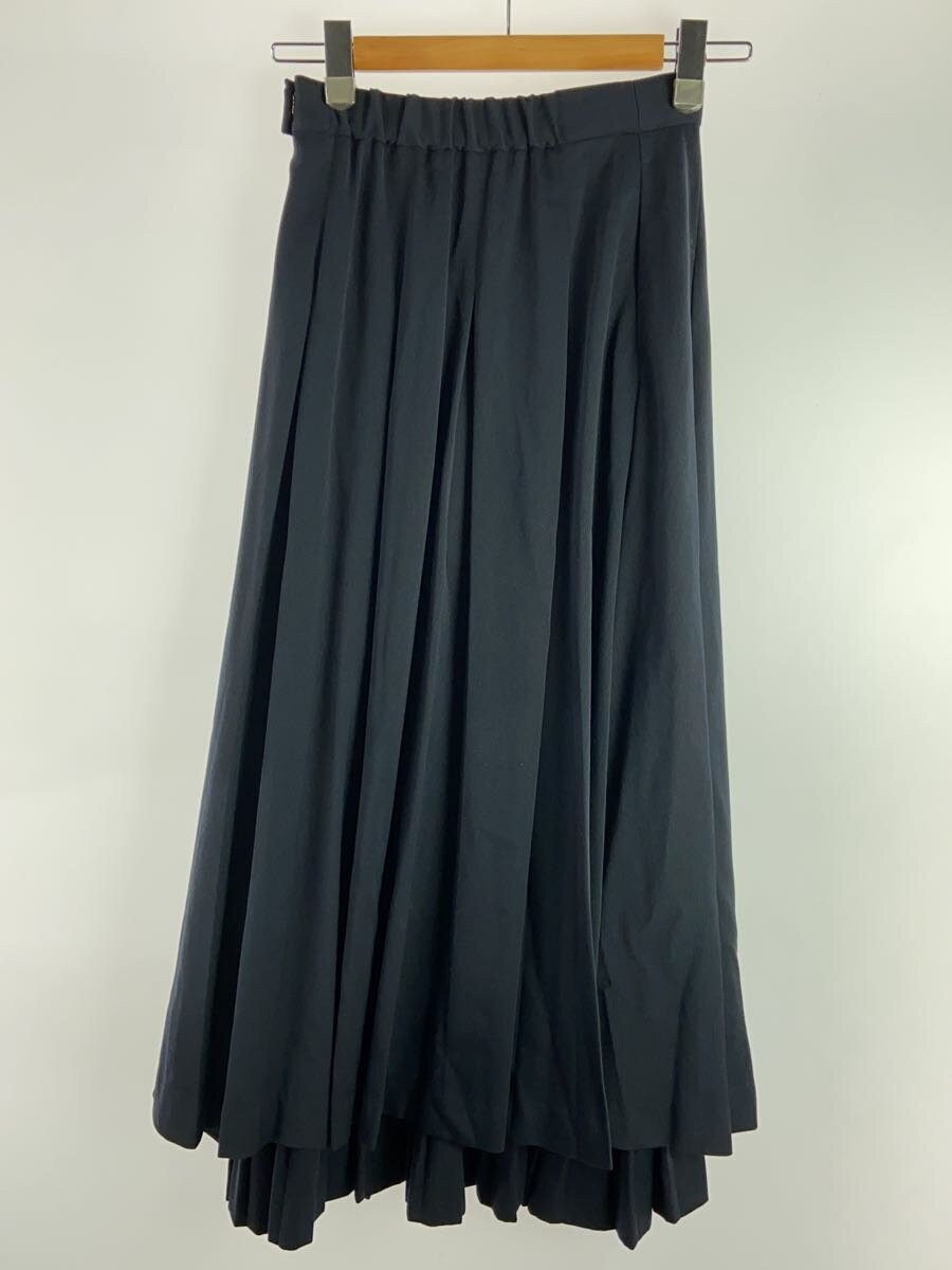 AMERI Long Skirt M Polyester Navy - image 2