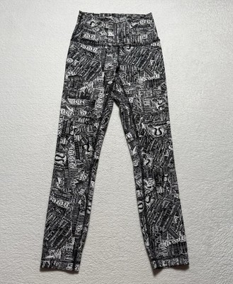 Lululemon Wunder Train HR Tight Women s 4 Everlux Tear It Up Alpine 25 