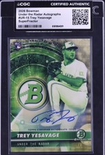 Marketplace image: 2026 Bowman Chrome Under The Radar Superfractor Trey Yesavage ROOKIE AUTO 1/1