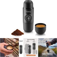Mini Presso Portable Espresso Machine Compatible Ground Coffee