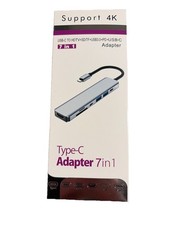 Laptop Docking Station USB-C Hub 7 In 1