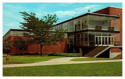 Postcard SCHOOL SCENE Galesburg Illinois IL m/09 AT4705