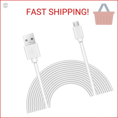 Benair 15 Feet Power Extension Cable Compatible with Wyze Cam v3 Indoor Outdoor,