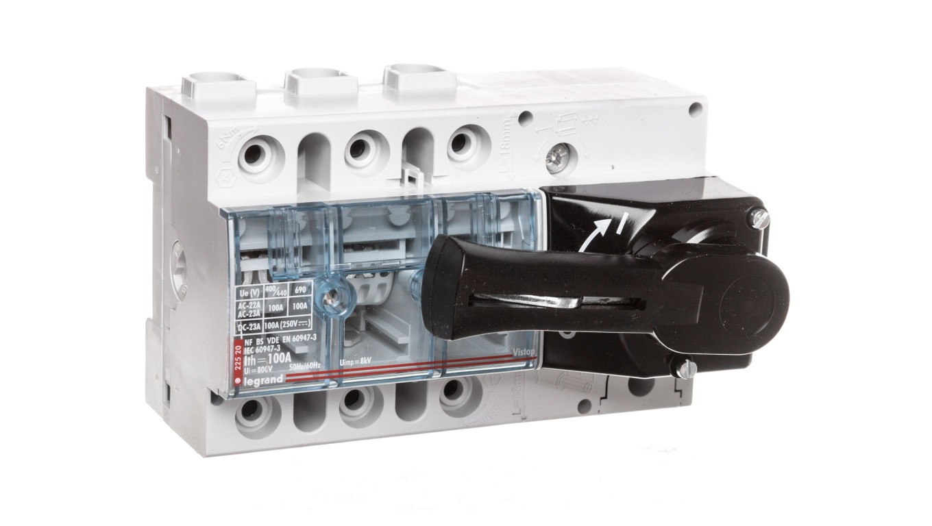 Insulated Disconnect Switch 3P 100A Disconnect Switch 022520