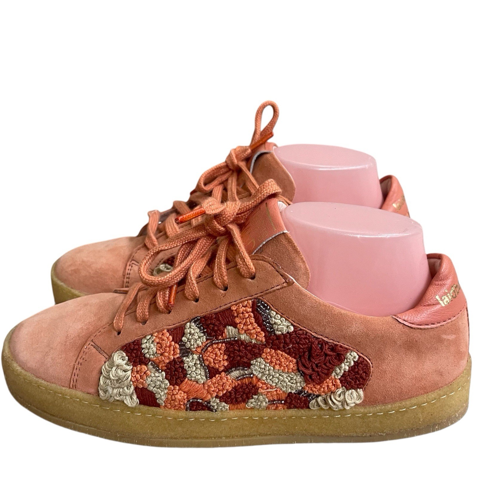 Laidback London Patchwork Sneakers Handcrafted Si… - image 1