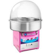 Cotton Candy Machine, Electric Candy Floss Maker, Dome Cover, Commercial Quality