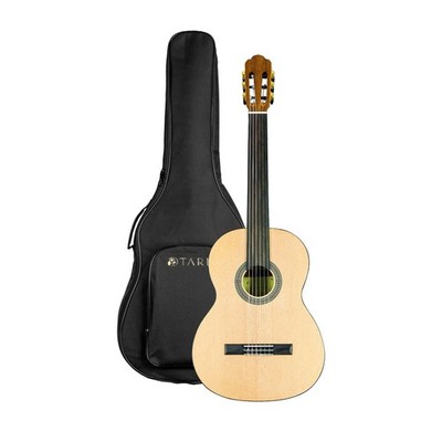 Tario 39 Inch Fretless Classical Guitar Spruce Top Ovangkol Back And Sides
