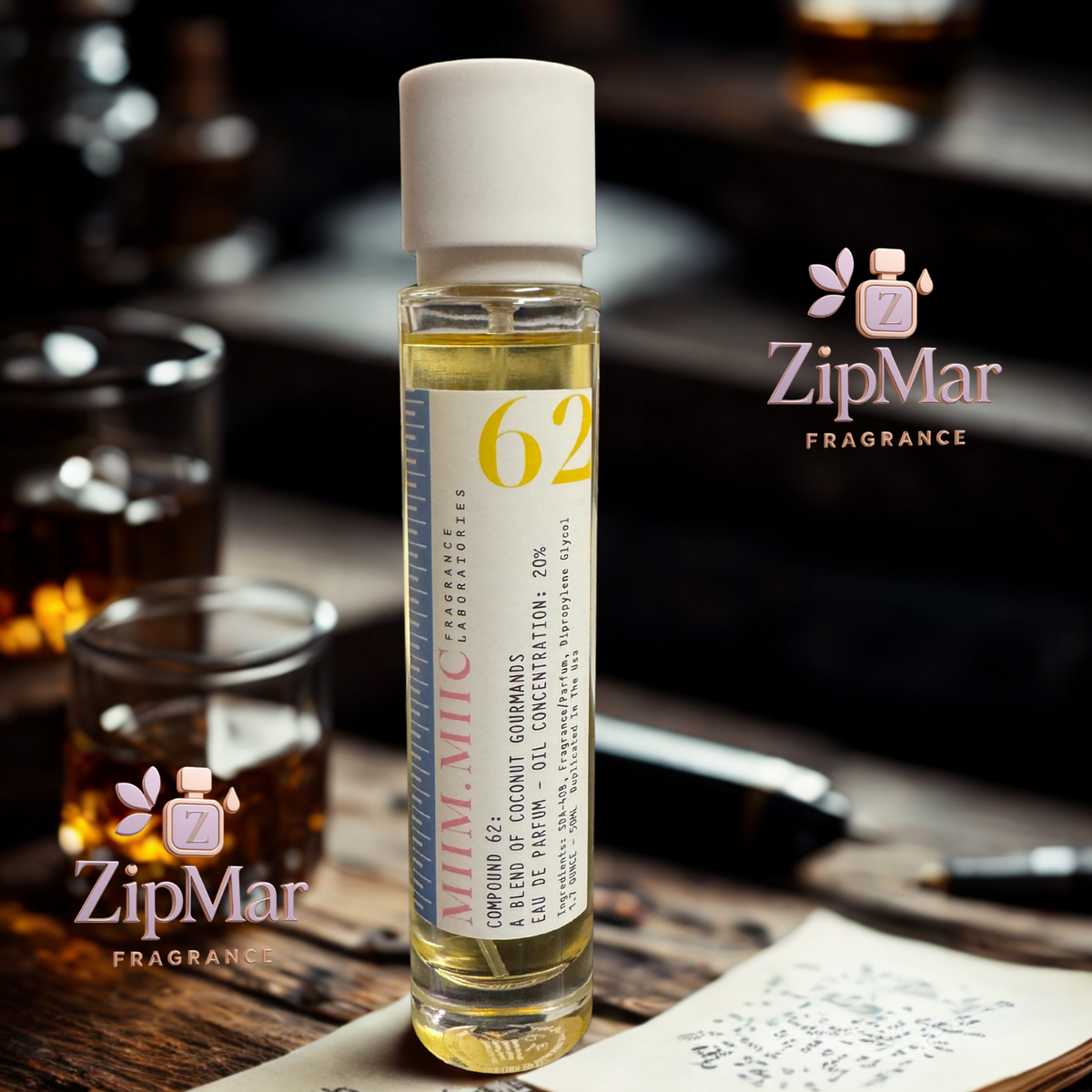 MIIM.MIIC No 62 Coconut Gourmands Eau De Parfum Spray Long Lasting