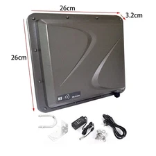 Long Range UHF RFID Reader 9dbi RJ45 Network Output UHF Integrated Reader USA