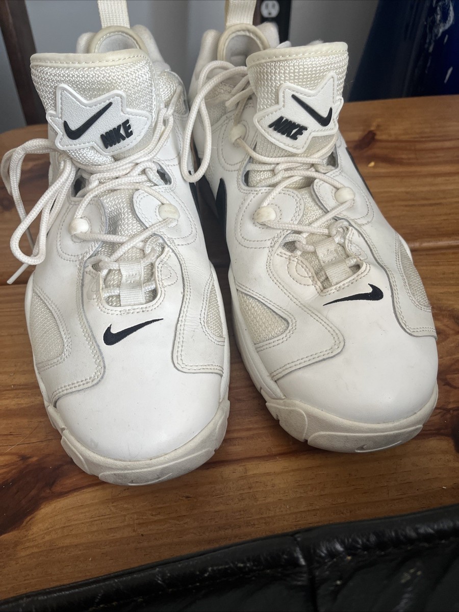 Size 13- Nike Air Barrage Low Summit White Used No Box | eBay display picture 3
