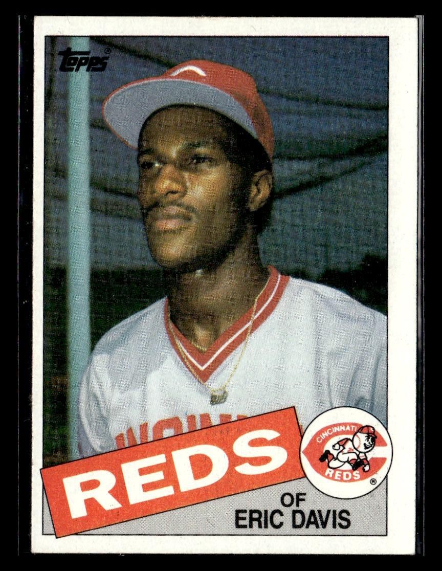 1985 Topps #627 Eric Davis
