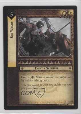 2003 The Lord of the Rings TCG: The Return of the King 7 Red Wraith #157