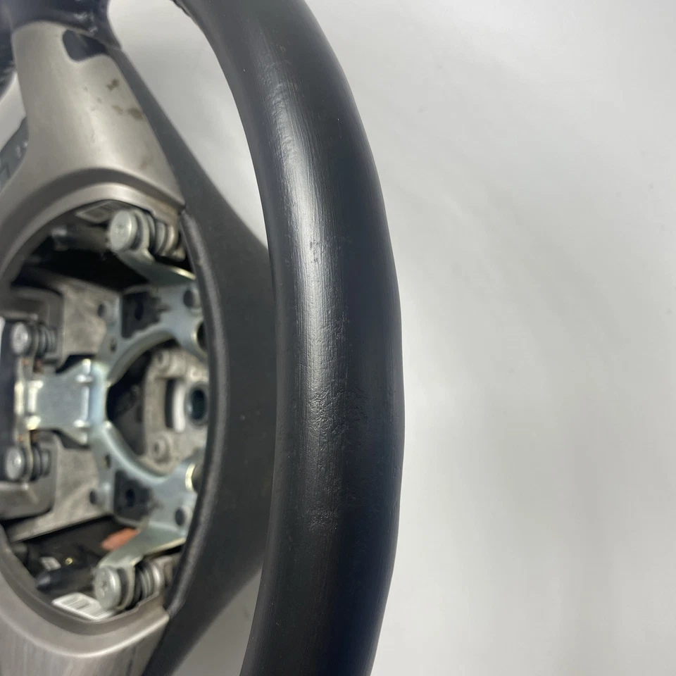 Volante Chevrolet GMC Tahoe Yukon Silverado cuero ébano negro 07-14 OEM Foto 4 de 4