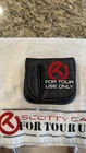 Scotty Cameron Tour Only Black & Red HOT HEAD HARRY Circle T Mallet Headcover