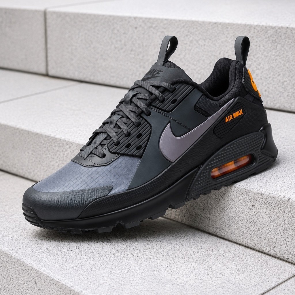 Nike Air Max 90 Drift Black Bright Ceramic IO1908-001 Men's Size