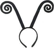 Butterfly Antenna Headband Ladybug Moth Hairband Costume Accessory Halloween NE