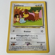 Pokémon Karte Teddiursa 65/75 – Neo Entdeckung – Deutsch – Vintage 2001