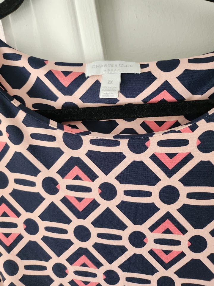 charter club dress 2x NWT - Image 2 of 4