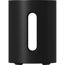 Sonos - Sub Mini Wireless Subwoofer - Black 250W 6" Driver 4Ohm WiFi Connector