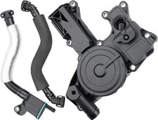 PCV Valve Oil Separator 08-15 Audi A4 VW Jetta Passat 1.8 2.0TSI 3-Piece