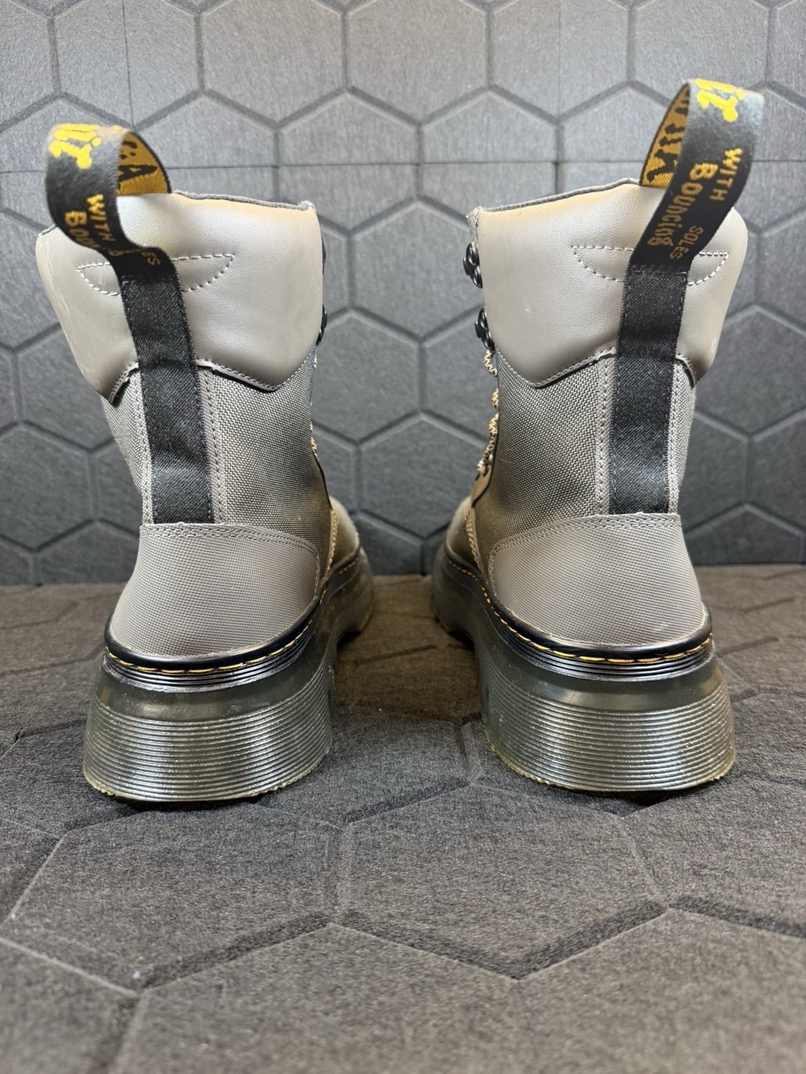 Dr Martens Doc Tarik Gunmetal Boots Size 11 UK image 3