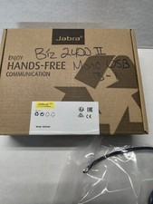 Jabra BIZ 2400 II Mono Usb 3-1 Wired Headset 2406-820-205 - Black