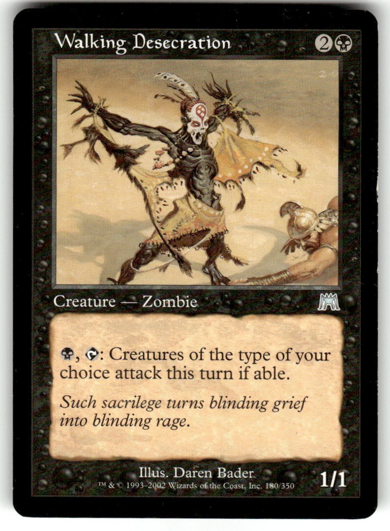 Walking Desecration Onslaught Regular MTG
