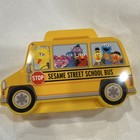 Sesame Street School Bus Yellow Plastic Lunchbox-Style Container Case — photo 4