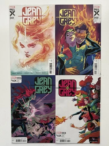 Marvel Jean Grey 2023 1 2 3 4 Complete Fall Of X