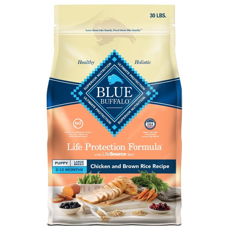 Chicken Brown Rice Kibble Dha Ara Formula 15lb New