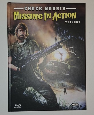 Missing in Action Trilogy - Limited Mediabook Edition NSM -OOP RIP Chuck Norris!