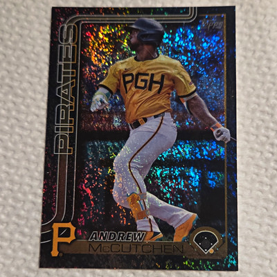Color Match Topps 2025 Series 1 Andrew McCutchen Pittsburgh Pirates #42 08/10