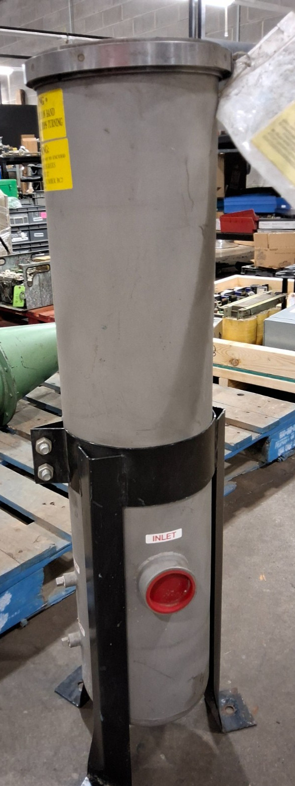 BAG FILTER HOUSING BC7 150 P.S.I 200* DEGREES #126H128PR8
