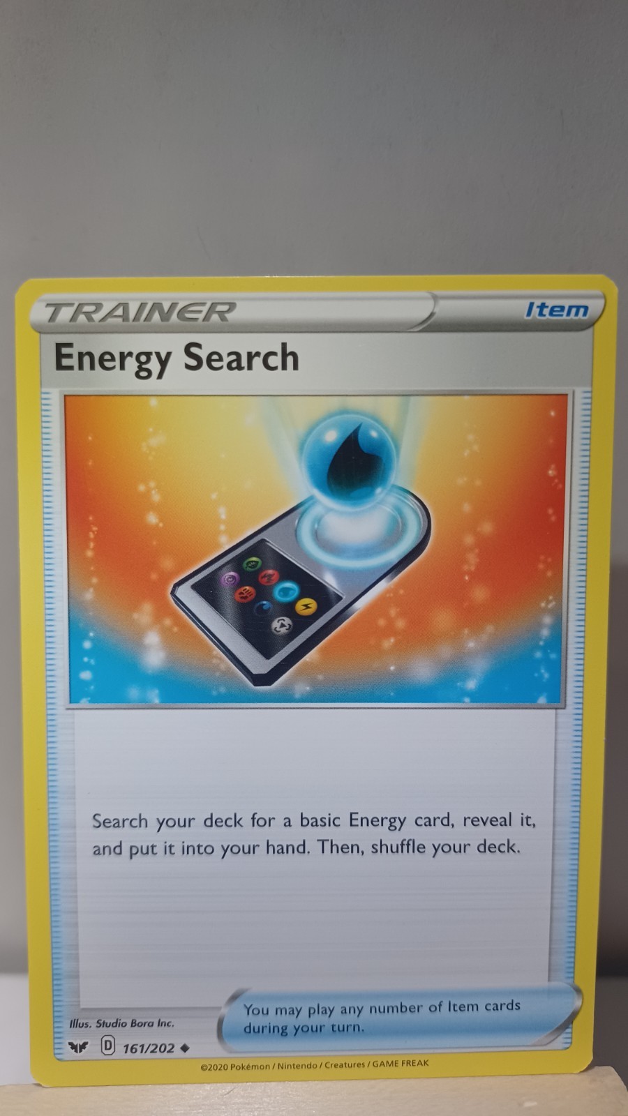 Energy Search [LP] - Pokemon TCG Sword & Shield Base 161/202 [Uncommon]