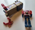 Transformers G1 Optimus Prime Authentic Vintage Trailer Toy 1984