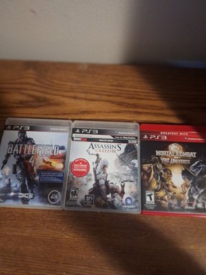 Assassin's Creed III / Battlefield 4 / Mortal Kombat vs DC Universe (PS3)